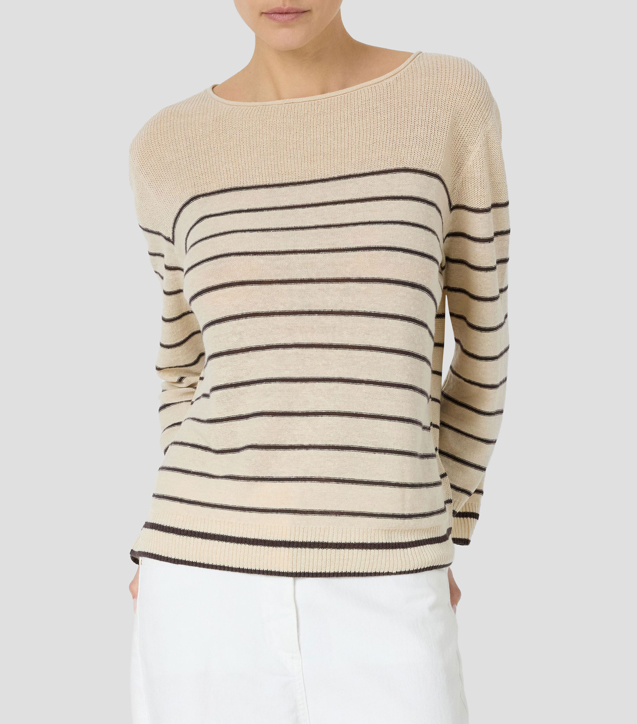 Suéter cuello redondo Mujer